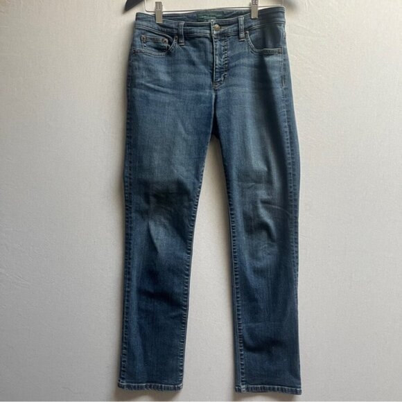 Lauren Jeans Ralph Lauren Modern curvy straight leg denim Sz 6 - Picture 2 of 12